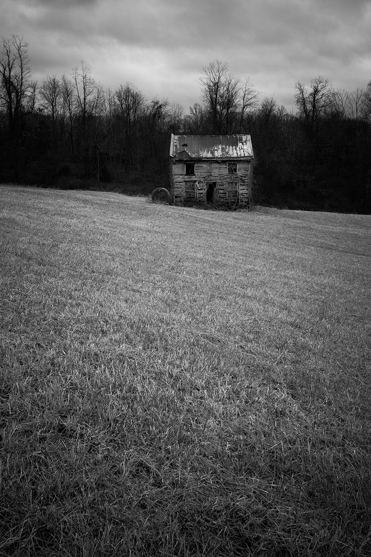 Abandoned house on Blue Ridge Parkway