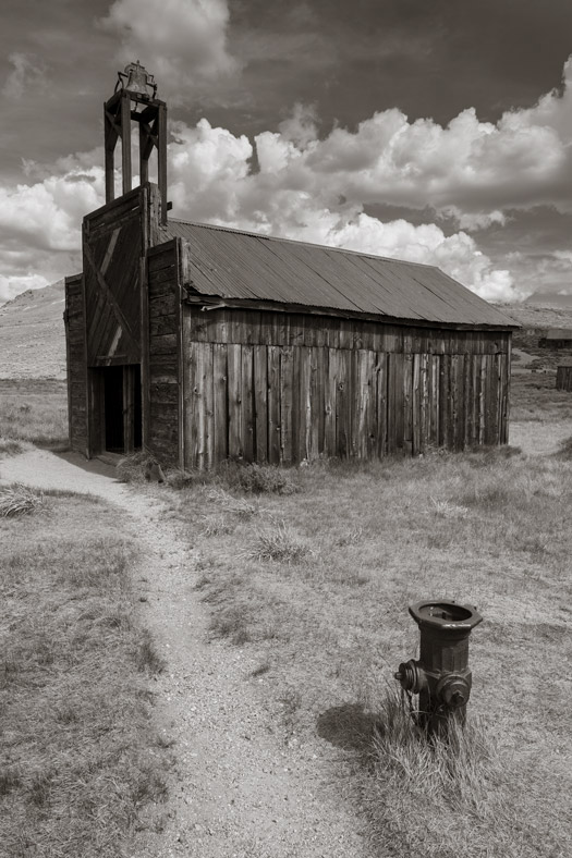 Bodie ghost town firehouse