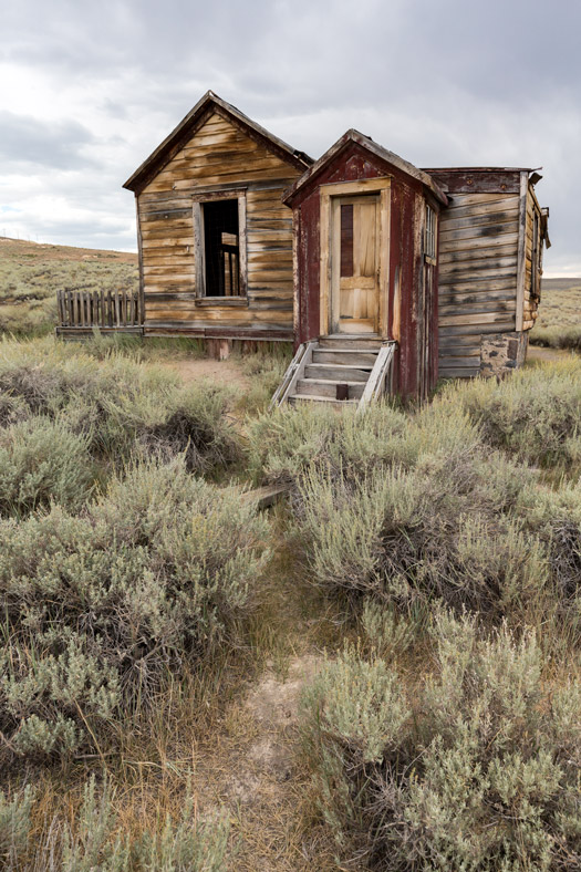 Fouke house in Bodie, California ghost town