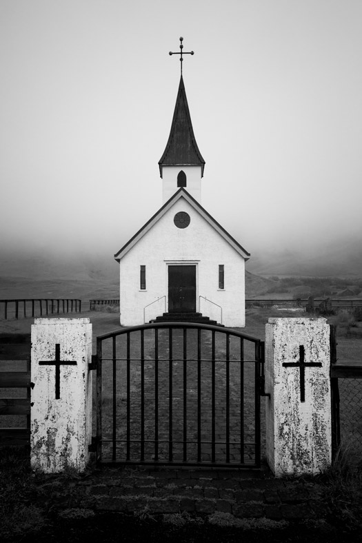 Gate to Reyniskirkja Church